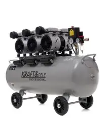 Compresor aer fara ulei, Kraft&dele, 100L, 3X1500w, KD1397