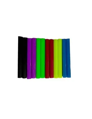 Pistol de Lipici Fierbinte Kraft&Dele KD11262 - Set 12 Bucăți Mix de Culori, 11x100mm