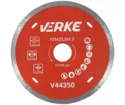 Disc diamantat pentru beton, 125x22,2x1,2 mm, V44350, Verke