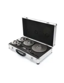 Set carote diamantate pentru beton, Kraft&Dele, 7 piese