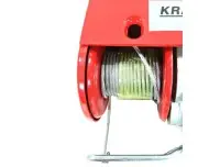 Troliu electric, Kraft&Dele, ridicare 400/800kg, 1300W