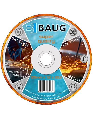 Disc de taiat metal, Notig,...