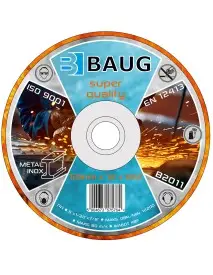 Disc de taiat metal, Notig, 125x1.0x22.2mm, B2010