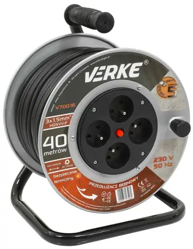 Tambur prelungitor, Verke, 40 m, 4 prize, V70016 Tambur prelungitor, Verke, 40 m, 4 prize, V70016
