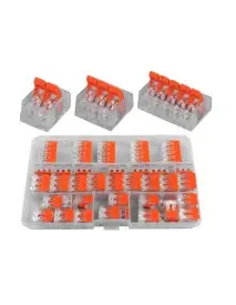 Conectori electrici, KRAFT&DELE, 55 bucati, 3 dimensiuni, KD11292