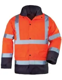 Geaca de protectie 4 in 1 reflectorizanta ROADWAY FLUO