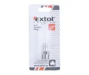 Quick coupler plug, EXTOL PREMIUM, 8865123, G-1/2"
