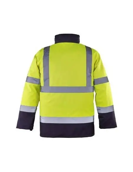 Geaca de protectie 4 in 1 reflectorizanta ROADWAY FLUO GANTELINE Coverguard - Geaca reflectorizanta