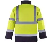 Geaca de protectie 4 in 1 reflectorizanta ROADWAY FLUO GANTELINE Coverguard - Geaca reflectorizanta
