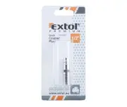 Quick coupler plug for hose, 1/2", EXTOL PREMIUM, 8865130, 1/2"