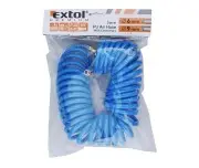 Furtun aer spiralat, EXTOL PREMIUM, 8865132, 1/4", L 8m