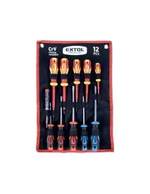 Surubelnite set, EXTOL PREMIUM, 53088, 11 piese, CrV