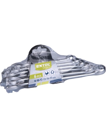 Chei combinate 8-17mm 6 buc, EXTOL CRAFT, 6306B, 8-17mm, 6 buc