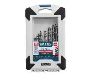 Burghie metal, EXTOL INDUSTRIAL, 8701118, HSS-G, 2-8 mm