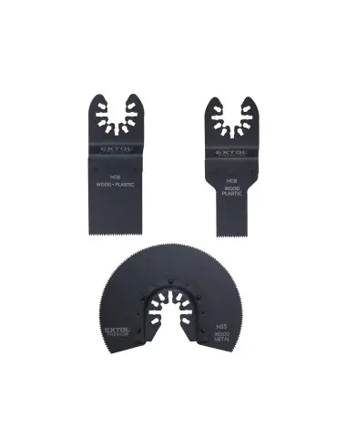 Set unelte multifunctionale, EXTOL PREMIUM, 8803823, disc 88 mm, lame 20/34 mm Set unelte multifunctionale, EXTOL PREMIUM, 8803823, disc 88 mm, lame 20/34 mm