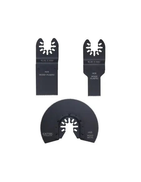 Set unelte multifunctionale, EXTOL PREMIUM, 8803823, disc 88 mm, lame 20/34 mm Set unelte multifunctionale, EXTOL PREMIUM, 8803823, disc 88 mm, lame 20/34 mm