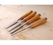 Dalta cu maner din fag, 8812420, CrV, 6-12-25mm