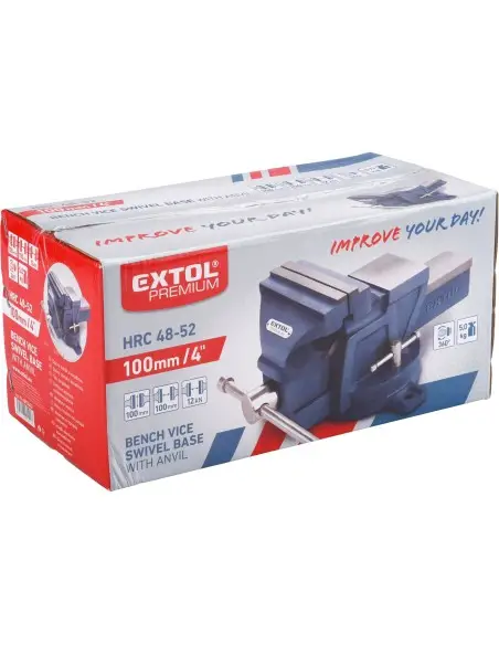 Menghina cu baza pivotanta, EXTOL PREMIUM, 8812622, 100 mm, 12 kN
