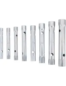 Set chei tubulare, EXTOL PREMIUM, 8816370, 10 piese, CrV