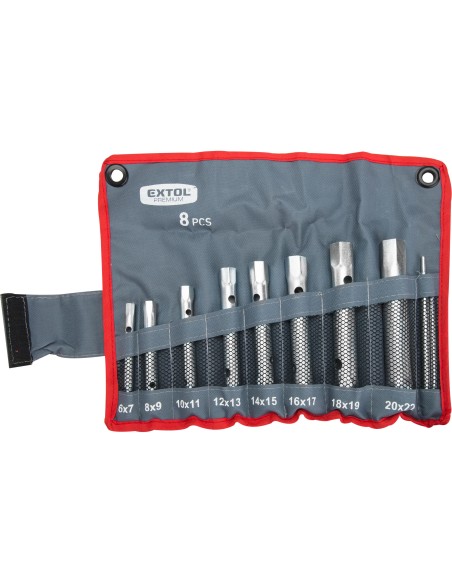 Set chei tubulare, EXTOL PREMIUM, 8816370, 10 piese, CrV Set chei tubulare, EXTOL PREMIUM, 8816370, 10 piese, CrV