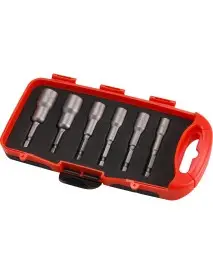 Set 6 buc, Extol Premium, 8819630, 1/4" hex, magnet