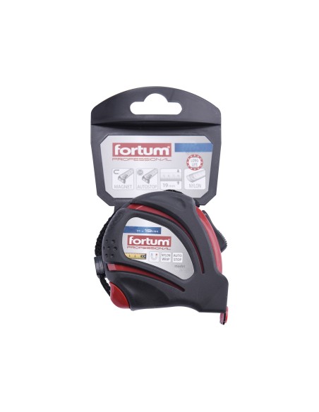Ruleta, FORTUM, 4780205, Precizie Clasa II, cauciuc