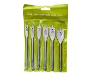 Burghiu plat lemn, EXTOL CRAFT, 1170, 10-25x150mm, set 6 piese