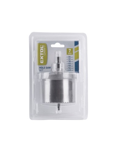 Burghiu lemn si rigips, EXTOL CRAFT, 1802, 7 dimensiuni, max 45mm