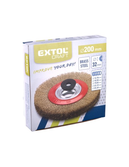 Perie rotunda sarma, 200 mm, 17020, O 200 mm, otel 25mm Perie rotunda sarma, 200 mm, 17020, O 200 mm, otel 25mm