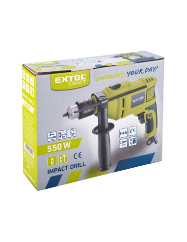 Ciocan rotopercutor, EXTOL CRAFT, 401163, 550W, complet metalic