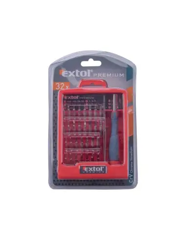 Surubelnita ceasornicarie, set 32 piese, 8819105, mini bituri, penseta