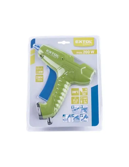 Pistol lipire la cald, EXTOL CRAFT, 422002, 65W, O 11 mm Pistol lipire la cald, EXTOL CRAFT, 422002, 65W, O 11 mm