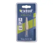 Burghiu trepte, EXTOL CRAFT, 20051, 4-12 mm, 9 găuri