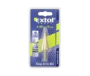 Burghiu trepte, EXTOL CRAFT, 20053, 4-20 mm, 9 trepte