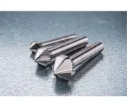 Freze conice 90°, 6 piese, 20094, 6,3-20,5mm, trei lame