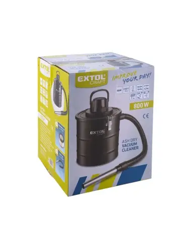 Aspirator cenusa semineu, EXTOL CRAFT, 417230, 18l, Filtru HEPA