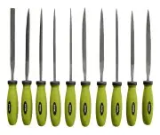 Set pile ace cu maner plastic, 10 buc, 150 mm, 8801