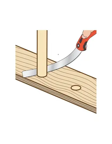 Ferastrau Japonez, 17TPI, 220mm, 8812258, 220mm, 380mm total