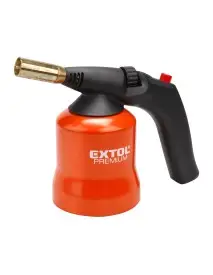 Blow torch, EXTOL PREMIUM, 8848105, piezo ignition, gas cartridges
