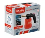 Blow torch, EXTOL PREMIUM, 8848105, piezo ignition, gas cartridges