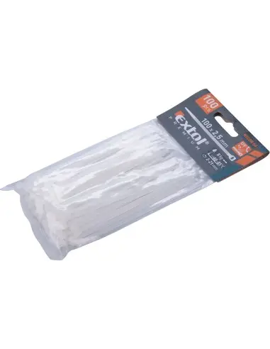 Coliere cablu, nylon, 8856102, 100 buc, 8 kg rezistență