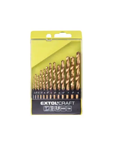 Burghie metal, set 13 piese, 1118A, HSS, 2-8mm