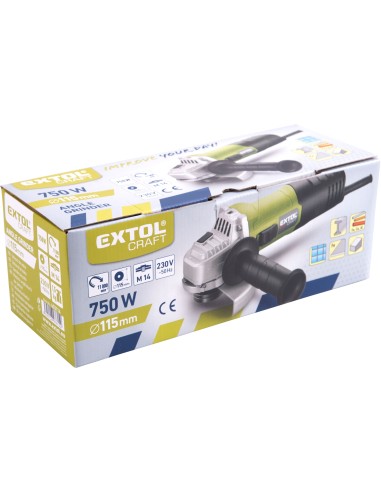 Polizor unghiular, 115mm, 750W, 403114, 11000/min, 1,5kg Polizor unghiular, 115mm, 750W, 403114, 11000/min, 1,5kg