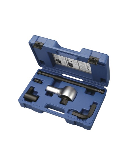 Multiplicator de cuplu 5 piese, FORTUM, 4704021, 1500Nm, 1/2"Fx3/4"M