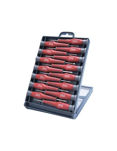 Set surubelnite 15pcs, FORTUM, 4740802, CrMoV, Soft Grip