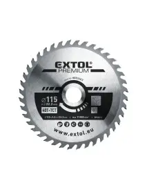 Disc Circular 115mm, EXTOL PREMIUM, 8803203, 40T, 11000/min
