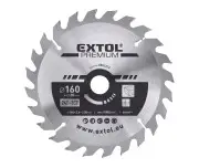 Lama fierastrau circular, EXTOL PREMIUM, 8803213, 160mm, 24T
