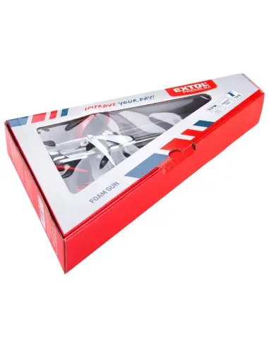 PU foam gun, EXTOL PREMIUM, 8845206, Reglare flux