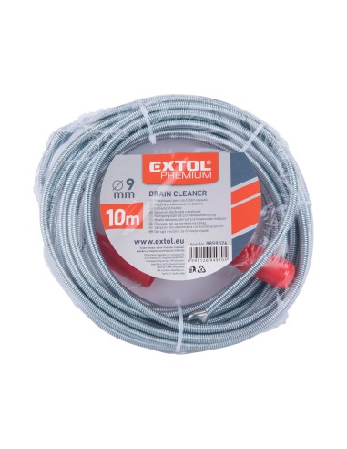 Cablul de curatare scurgeri, EXTOL PREMIUM, 8859026, 10m x O 9mm Cablul de curatare scurgeri, EXTOL PREMIUM, 8859026, 10m x O 9mm
