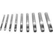 Perforator piele, set 9 piese, 2-10mm, 10266